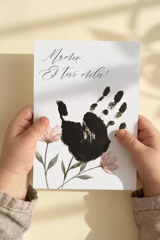 Kartīte māmiņdienā (Dāvana Māmiņai/Omītei/Krustmātei)